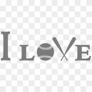 Big Image - Love Baseball, HD Png Download