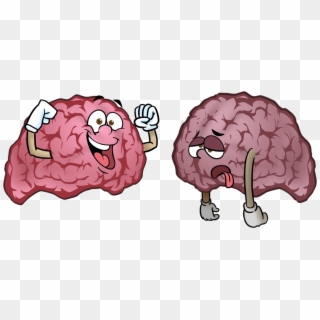 Keto Diet And Brain Health - Depressed Brain Cartoon, HD Png Download