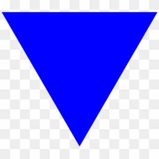 Blue Triangle Png, Transparent Png