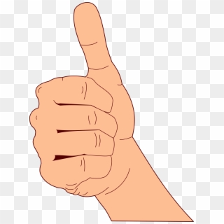 Thumbs Up Clip Free Download - Sign Language, HD Png Download