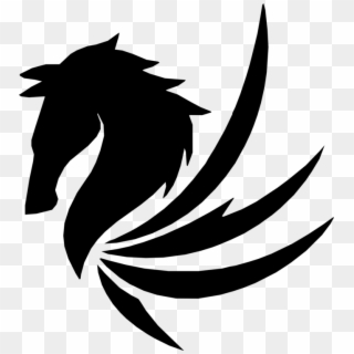 Flying Horses Pegasus Unicorn Logo, HD Png Download