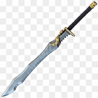 Black And Gold Sword, HD Png Download