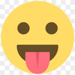 Tongue Out Emoji - Orange Emoji Gif, HD Png Download