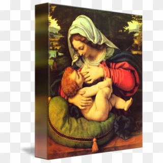 And Child Virgin Mary - Virgin Mary Breastfeeding, HD Png Download
