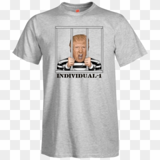 Donald Trump Individual 1 Prison Men's Prison T-shirt - T-shirt, HD Png Download