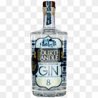 Bottle Of Fourth Handle Coastal American Gin, HD Png Download