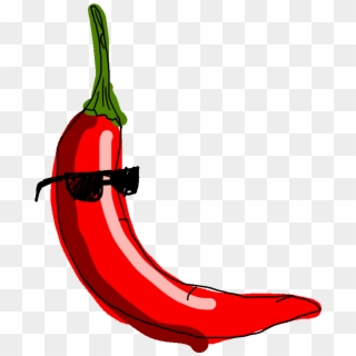 Picture Royalty Free Library Hot Pepper Drawing At - Chilli Pepper Drawing, HD Png Download