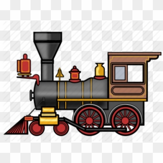 Railroad Clipart Steamtrain, HD Png Download