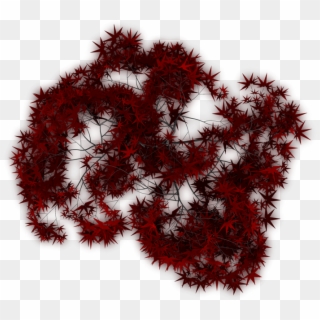 I Gave It A Slightly Reddish Drop Shadow Here - Red Trees Top View Png, Transparent Png