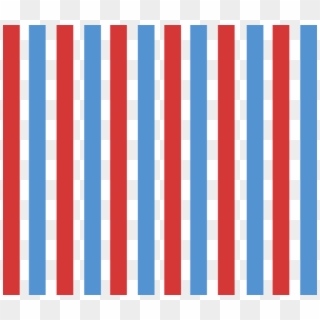 600 X 517 8 1 - Red And Blue Vertical Stripes, HD Png Download