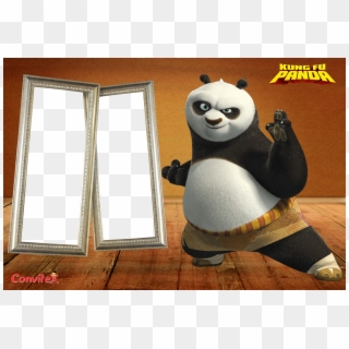 Convite Ou Frame Kung Fu Panda Po - Cartoon Images Of Kung Fu Panda, HD Png Download