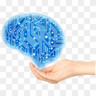 Transparent Brain E - Artificial Intelligence Electronic Brain Transparent, HD Png Download