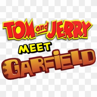 Tom And Jerry Meet Garfield Logo, HD Png Download