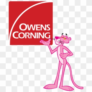 Owens Corning Pink Panther Logo Wwwpixsharkcom - Owens Corning Pink Panther, HD Png Download
