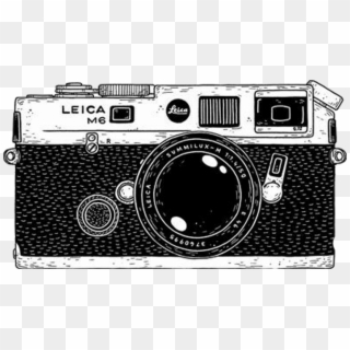 #camera #photo #photography #leica #oldcamera #vintage - Tattoo Kamera Vintage, HD Png Download