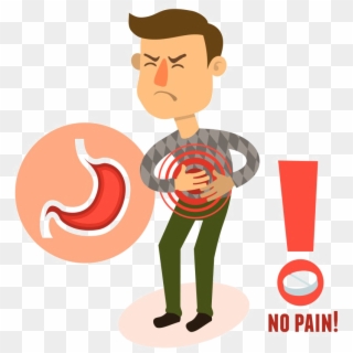 Stomach Ache Png Pic - Stomachache Vector, Transparent Png