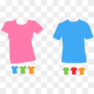 Girls T Shirt Vector Png Clipart , Png - T Shirt Vector .png, Transparent Png