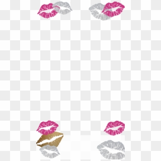 Gold, Pink, Silver Sweet 16 Lips, HD Png Download