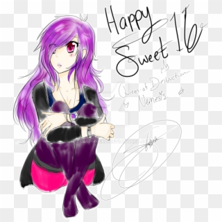 Sweet 16 Png - Happy Sweet 16th Birthday, Transparent Png