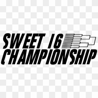 Sweet 16 Championship - Monochrome, HD Png Download