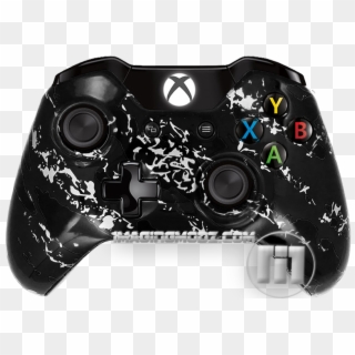 Black Splatter Xbox One Controller - Xbox One Controller Printable, HD Png Download