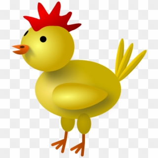 Chick Png - Yellow Chicken, Transparent Png
