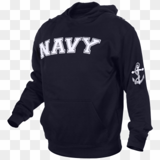 Navy Embroidered Athletic Hoodie The United States - Mikina Us Army, HD Png Download
