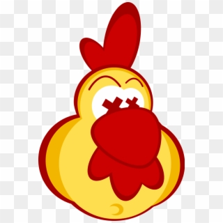 Chick Clipart Vector - Dead Chicken Cartoon Png, Transparent Png