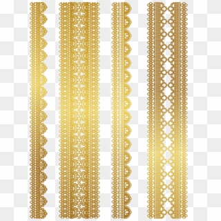 Gold Lace Png Pic, Transparent Png