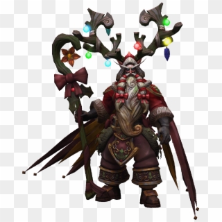 Malfurion Winter Veil Greatfather Naughty Skin, HD Png Download