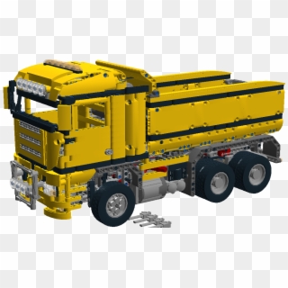 Dump Truck Getting There - Trailer Truck, HD Png Download