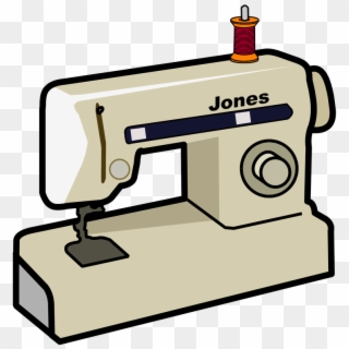 Sewing Machine Cartoon No Background - Cartoon Sewing Machine No Background, HD Png Download