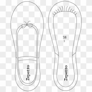 Repetto Women Patent Leather Ballet Flats , Png Download - Repetto, Transparent Png