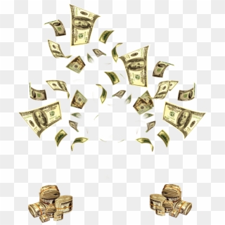 Money Flying Cash Clip Art , Png Download, Transparent Png