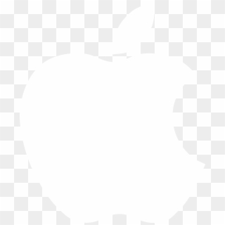 Apple Logo Black And White - S Logo Png White, Transparent Png