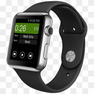 Watches Png Image - Iwatch Sport Band Black, Transparent Png