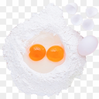 Flour And Egg - Fried Egg, HD Png Download