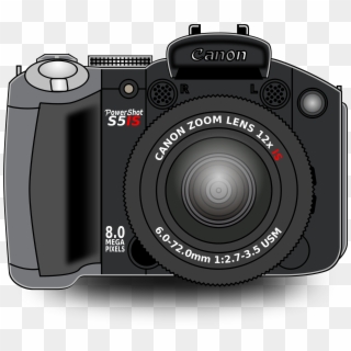 This Free Icons Png Design Of Canon Powershot S5 Is, Transparent Png