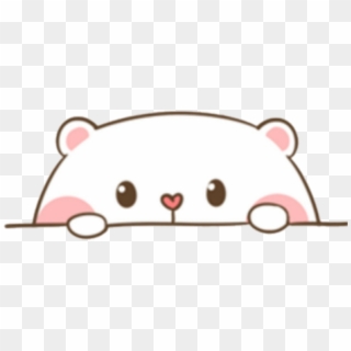 #cute #bear #sticker #kawaii #pink #png #mochi - Pink Kawaii Sticker Png, Transparent Png