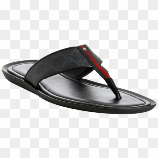 Gucci Flip Flop Png Vector Black And White, Transparent Png