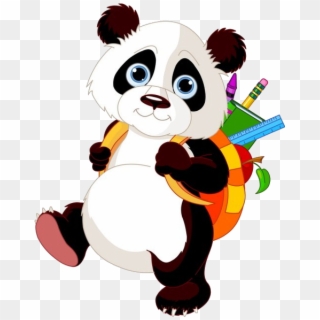 Panda Bears Cartoon Animal Images Free To Download, HD Png Download