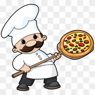 Cartoon Pizza Man Clipart - Pizza Man Clipart, HD Png Download -  1380x1294(#1874590) - PngFind
