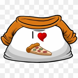 I Heart Pizza T-shirt, HD Png Download