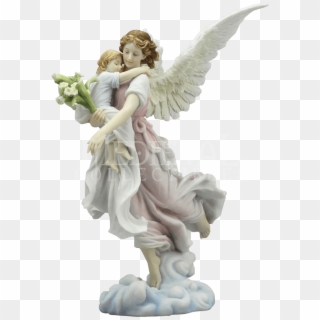 Guardian Angel With Child , Png Download - Guardian Angel Holding Baby, Transparent Png