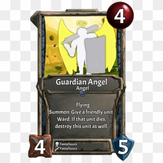 [card] Guardian Angel, HD Png Download