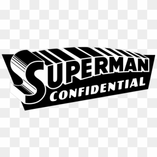 Confidential Png - Superman Black Logo Png, Transparent Png
