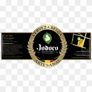Etiqueta De La Cerveza Belga Artesanal Jodoco, HD Png Download