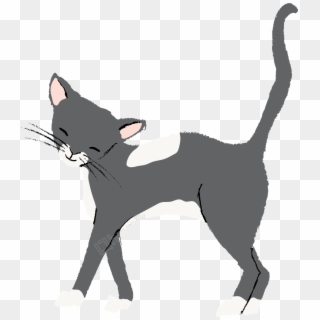 Cat Vector Png - Dog Catches Something, Transparent Png