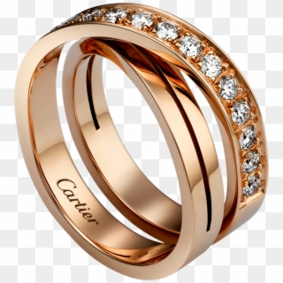 Cartier Diamond Rings, Cartier Gold, Cartier Jewelry, - Gold Ring In Png, Transparent Png