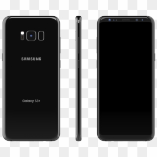 Samsung Galaxy S8 Plus Skin Black - Samsung, HD Png Download